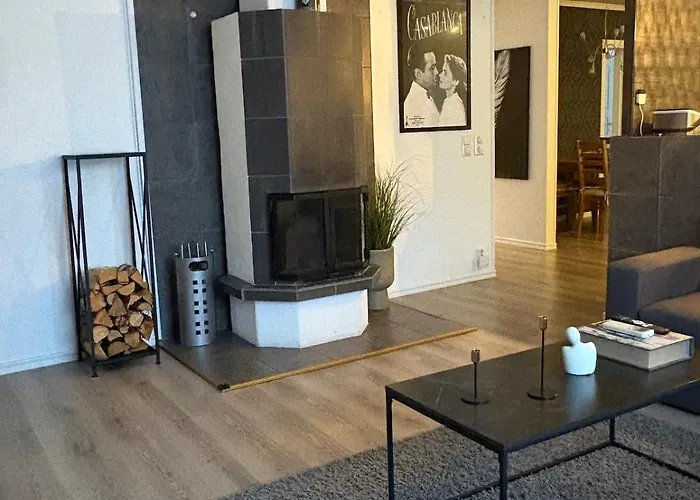 Modern Laegenhet Med Villakaensla *